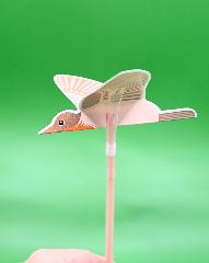 2/4（水）15:00～【特別展関連WS ひらめきワークショップ】ぱたぱたバードの画像