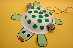 3/22（日）10:30～11:30【ワークショップ】モーターを使った工作（中級）トコトコお散歩カメさんの画像