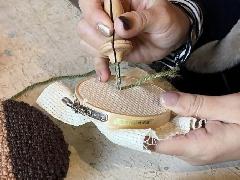 R8【サンエールかごしま】〔新規〕リビング　パンチニードルでふわもこ小物づくりの画像