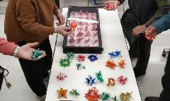 ■連鶴に挑戦の画像