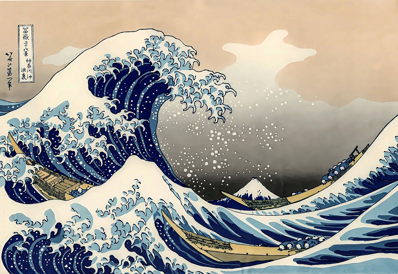世界を魅了した天才絵師・葛飾北斎の画像