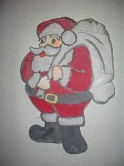 親子凧作り教室～空を飛ぶサンタクロースの凧を作ろう～の画像